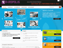 Tablet Screenshot of acropolis-ecm.com